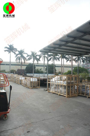 六套渦流洗菜生產(chǎn)線搭上年尾物流未班車，順利發(fā)貨......