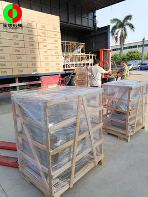 越南經銷客戶再次訂購大批魚蝦采肉機!