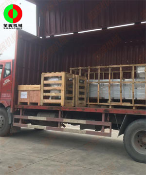 一批蔬果加工機械按期出貨交付客戶！