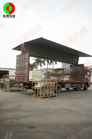 洗菜機(jī)等一批蔬果清洗加工設(shè)備交付發(fā)貨上海客戶！