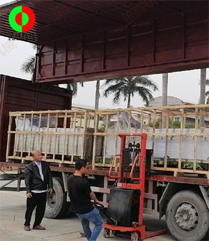 氣泡洗菜機(jī)等一批蔬果清洗設(shè)備按時(shí)交付客戶！