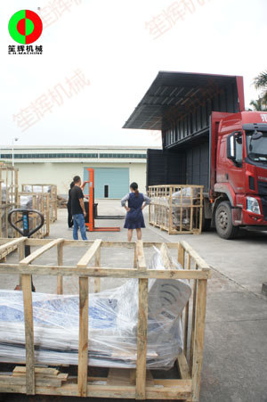 多功能洗菜機(jī)等一批蔬菜清洗加工設(shè)備發(fā)貨交付客戶！