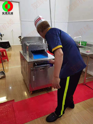 湛江某大型凈菜加工配送中心上線設備投入運營！