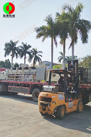 廣西香芋加處理生產(chǎn)線交付客戶！