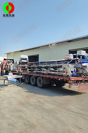 海南某客戶南瓜前處理生產(chǎn)線交付客戶！